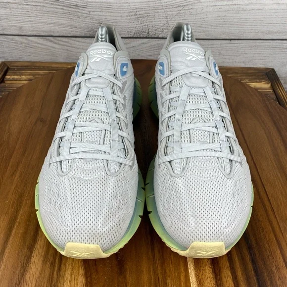 Reebok Zig Kinetica Lemon Glow Fluid Blue Training Shoe EH2811 Women’s Size 9.5 - Picture 6 of 11